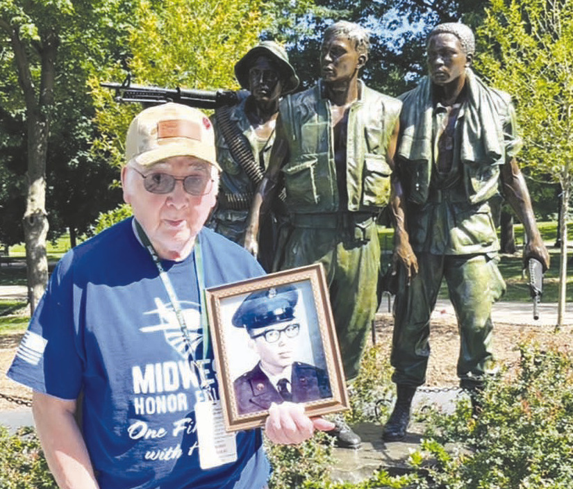 Vietnam veteran Kenny Traversie attends Honor Flight to Washington