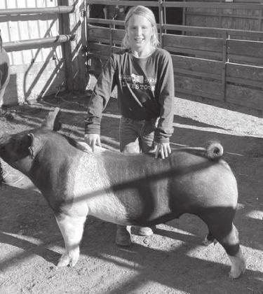 	Local 4-Hers participate in Lemmon Jr. Livestock Show