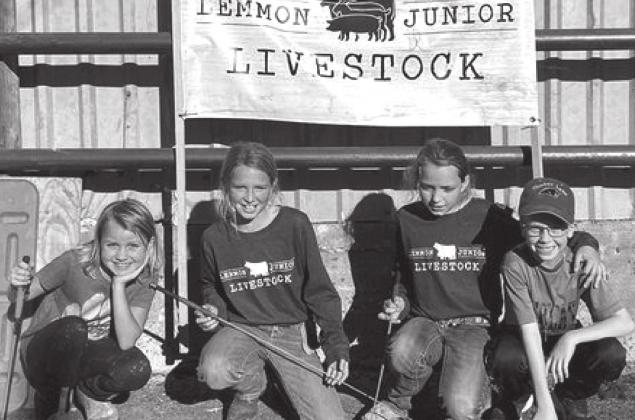 	Local 4-Hers participate in Lemmon Jr. Livestock Show