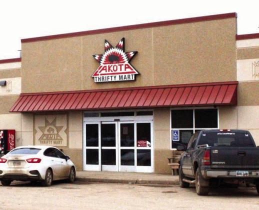 The Lakota Thrifty Mart store in Dupree received a subsidy of more than $135,000 from the LTM store in Eagle Butte to maintain operations last year. Tribal officials are looking for ways to offset business losses at all of the LTM locations as well as the Subway sandwich shop in downtown Eagle Butte. Photo by Patty Peacock