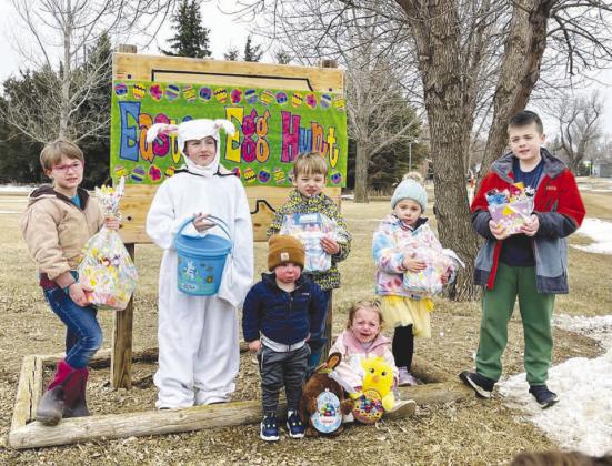4-H Easter Egg Door Prize winners