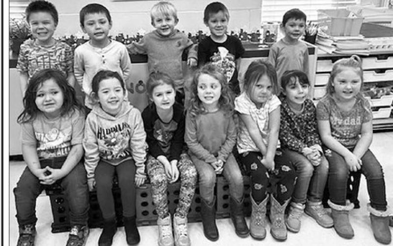 FRONT (L-R) Tempest Smolik, Ramzi Veit, Ivy Gourneau, Elliott Schweitzer, Mallory Pickner, Evelyn Ramirez, Lyllian Tesch; BACK: Dylan DuPreez, Zeke Vogel, Drake Keller, Watson Pickner, Koleson Long.