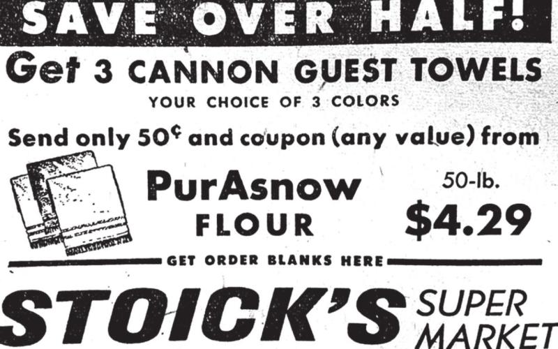 Ad from Timber Lake Topic, June 26, 1952