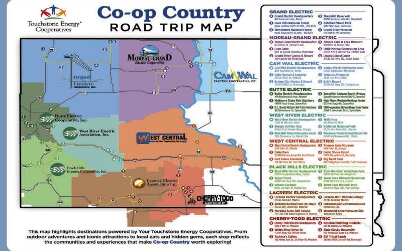 Road Trip Map encourages people to explore area