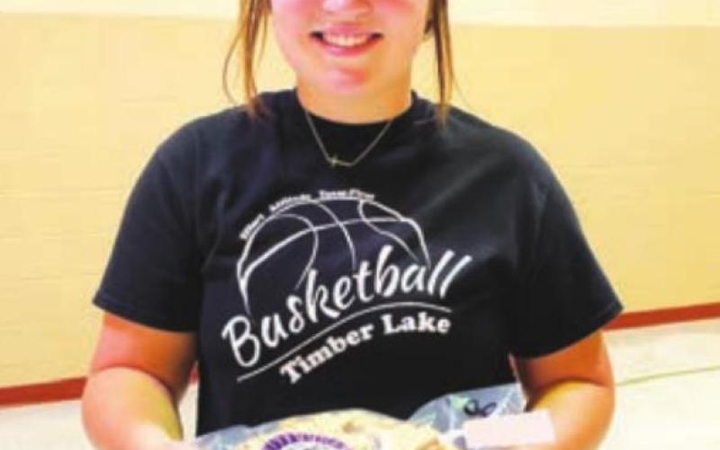 Katie Biegler’s pie won the grand champion ribbon.