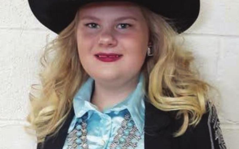 First runner-up at Newell Rodeo