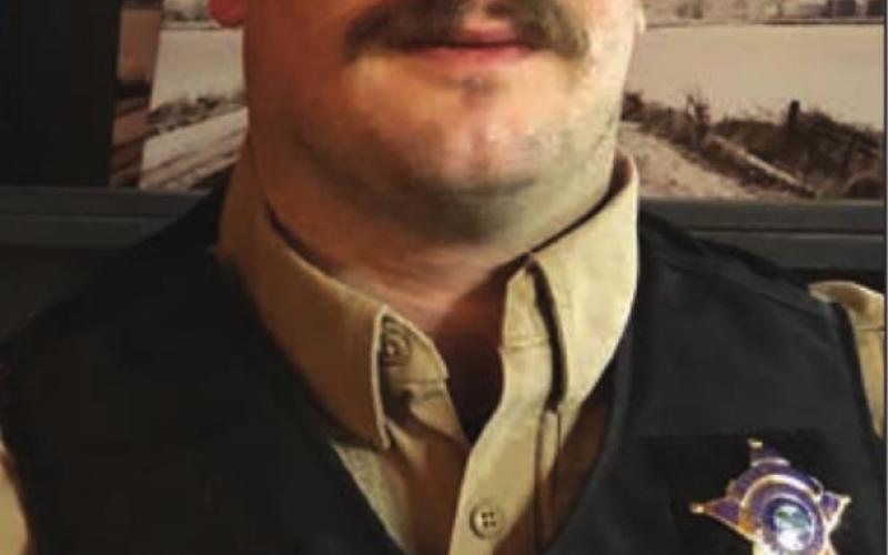Deputy Nilson attending law enforcement training in Pierre