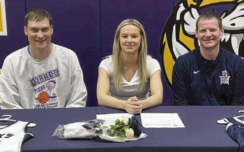College signing day in Dupree ...