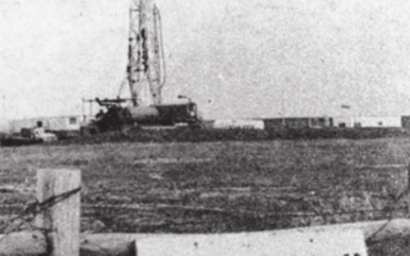 Brother Yuker’s friends posted this sign when oil drilling was underway at his place in 1981.