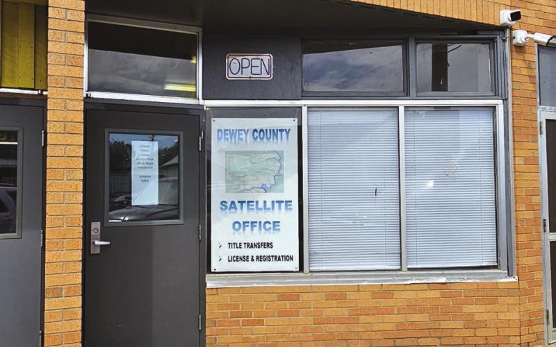 The Dewey County Treasurer’s satellite office is located in the Eagle Butte City Building on Main Street.