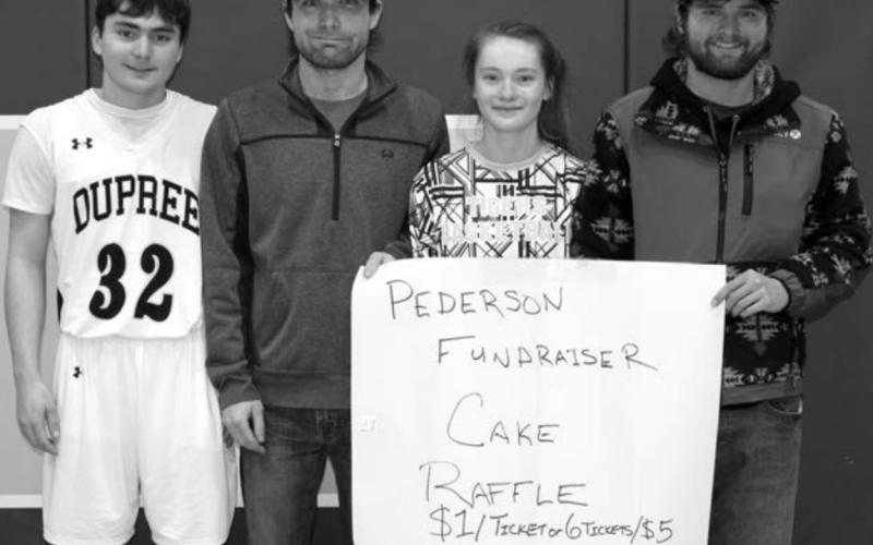 Dupree community raises $5000+ for Pederson family