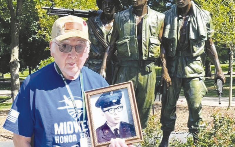 Kenny Traversie says that the Honor Flight trip made him feel proud. He suggests more veterans should sign up for the experience.