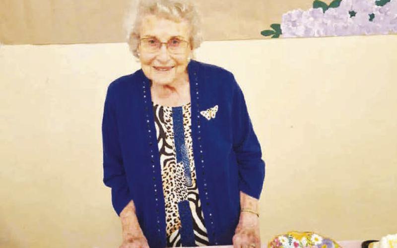 Evelyn Anderson celebrates 90 years