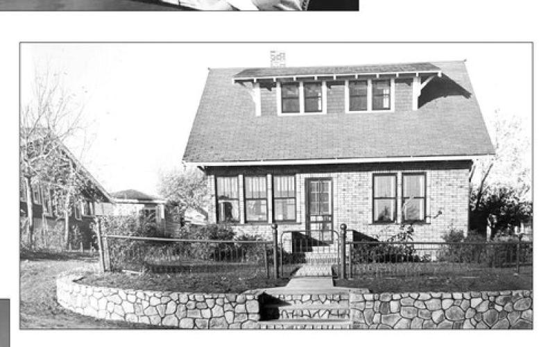The former Alvin and Minerva Herman home had fallen into disrepair in recent years and was demolished last month. Remnants of the stonework done by the Glenn Crance family in the 1940s can still be seen. The Hermans bought the house from Fred and Emma Fahy in the 1960s.