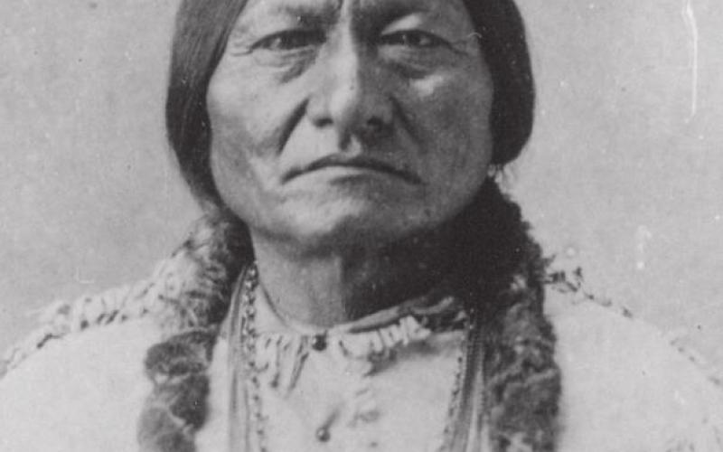 An 1876 Winchester rifle (LEFT) that belonged to Sitting Bull (ABOVE) was auctioned off in early June, selling for $132,000. The firearm was part of an extensive collection belonging to former banker Larry Ness of Yankton. It supposedly confiscated from Sitting Bull’s cabin on the Standing Rock Sioux Reservation on Dec. 15, 1890, after the Sioux leader was shot by a tribal police officer during a botched arrest attempt.