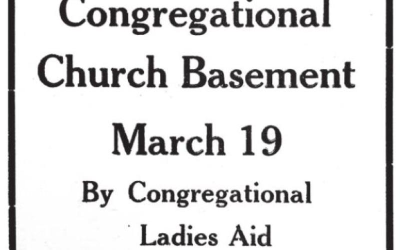 An ad from the The Isabel News March 7, 1941