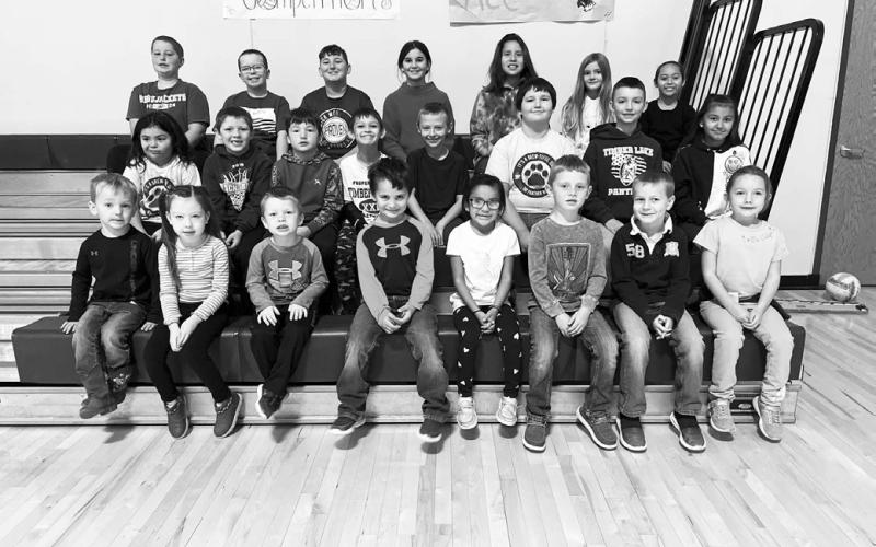 FRONT (L-R): Reed Winterberg, Bexley Dupris, Trevor Aberle, DW Scholtz, Meisha Agard, Vern Long, Quayde Gill, Mya Peterson; MIDDLE: Winter Fernandez, Brody Kraft, Shayde Curley, Colton Ridl, Gus Anderson, Carter Webb, Colton Mowrer, Ava Grant; BACK: Trent Russell, Garrett Nilson, Baylor Bickel, Kylie Lawrence, Tessla Taylor, Lillian Handeland, Remi Weidmer.
