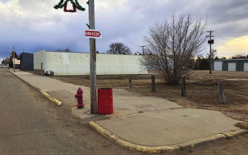 Moreau-Grand Electric has begun the planning phase of a two-year project to build a new headquarters at Main and 9th Streets in Timber Lake. The warehouse shown here will be taken down.