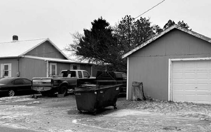 The Timber Lake School Board last week approved purchasing property from Donna Seiler, including a house on Lot 1, Block 46 at E and 5th Street – located south of the superintendent’s residence. Topic Photo/Kathy Nelson
