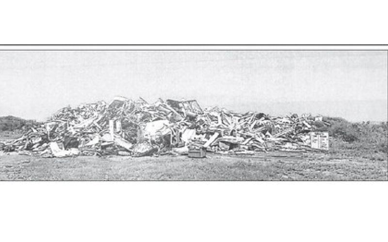 Debris pile