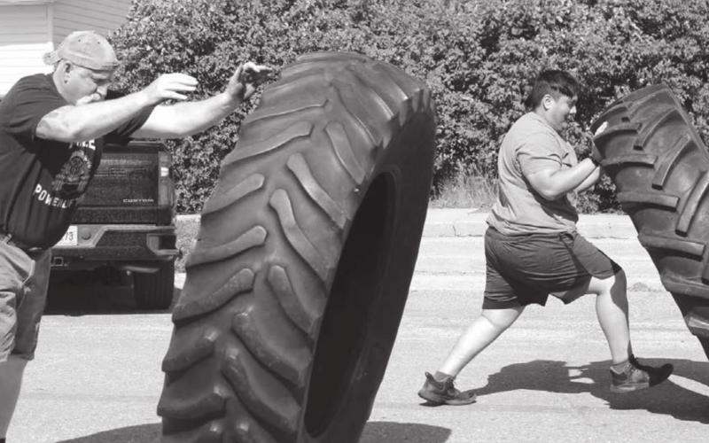 Strongman competition held in Dupree