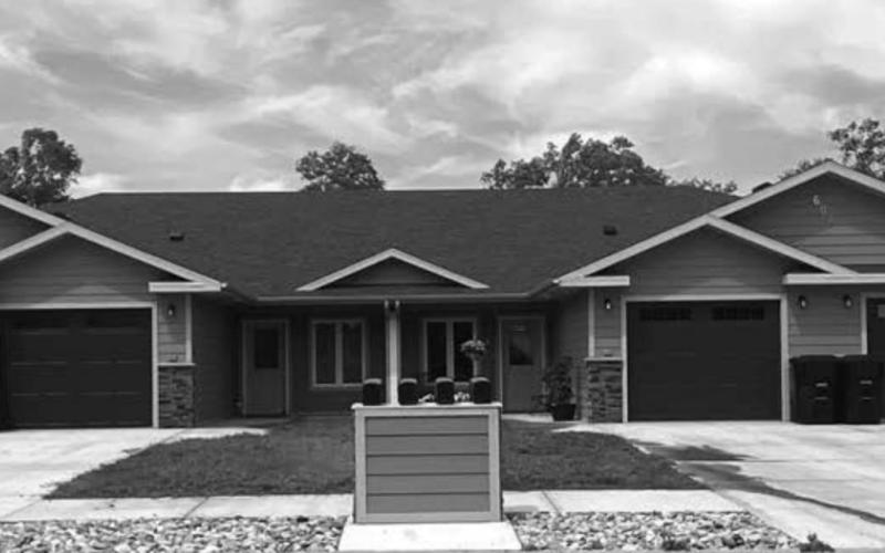 This is the most recent fourplex that a team from Timber Lake &amp;amp; Area Development toured during a visit to Lemmon.