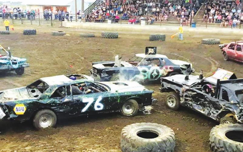 Days of 1910 Demolition Derby: Friday, July 29 - 6:30 p.m. - Timber Lake Rodeo Arena (Topic File Photo)