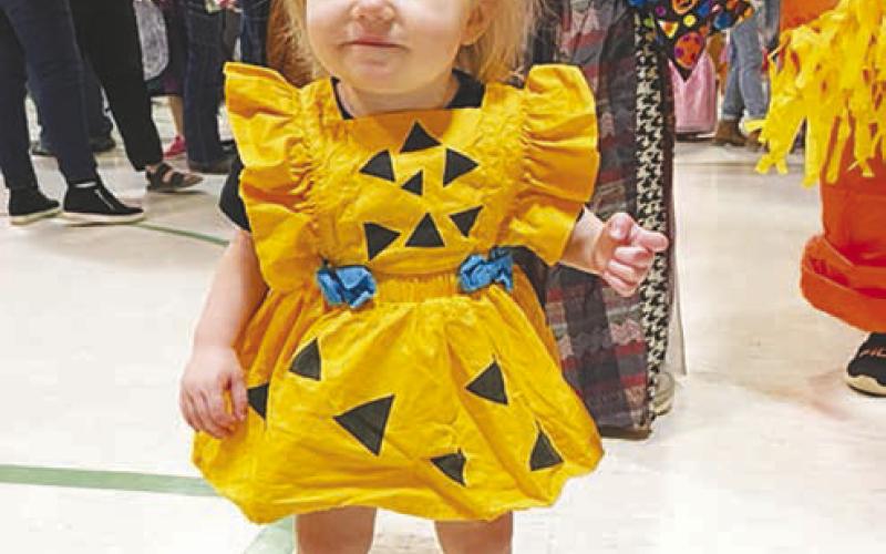 Isabella Yuker came as Pebbles from the Flintstones. She’s the daughter of Bill and Tonia Yuker.