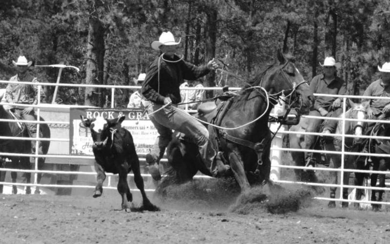Dupree’s Trey Young finished second in the standings at the SDRA Finals Rodeo held in Sioux Falls over the weekend. Photo by Knippling Customs LLC