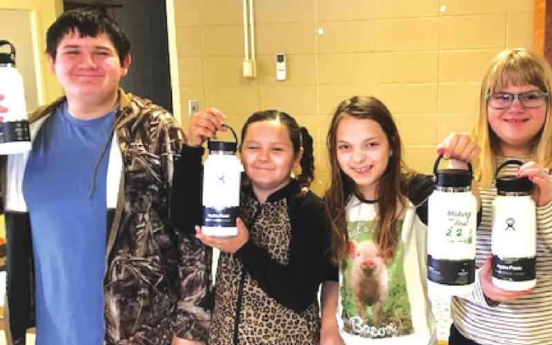 Dewey County 4-H Awards presented