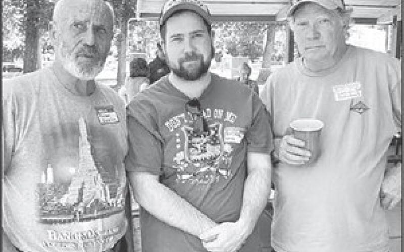 L-R: Russell Edwards, Brook Holdass, Donald Bakeberg