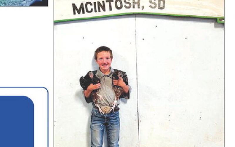 Greyson Goldade was the grand champion poultry showman.