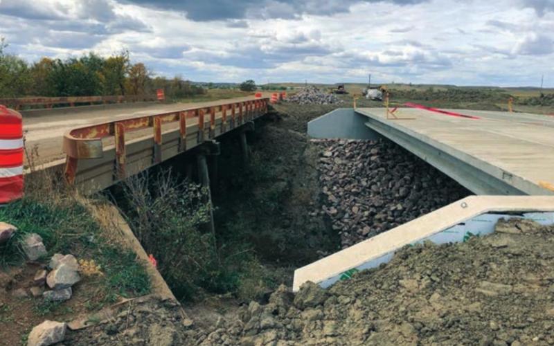 New bridge at White Horse