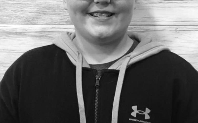 Cooper Goldade, middle school