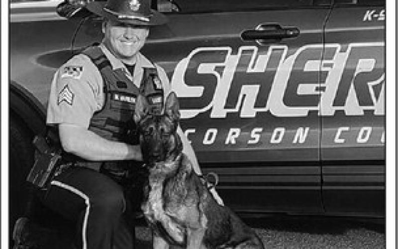 Corson County Sheriff’s Office Sgt. Mike Varilek and his K-9 partner, Zigi, recently completed a rigorous six-week narcotic detector dog camp in Sioux Falls, SD. The duo are now state certified and on active patrol throughout Corson County. Zigi succeeds Taz, who was one of the most prolific K-9 officers in the state until his death this winter.