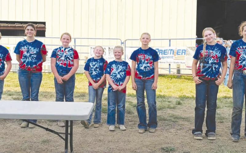 Corson County Fair Round Robin contestants