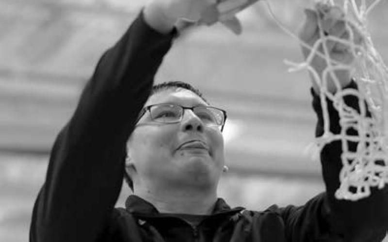 Cutting down the nets ...