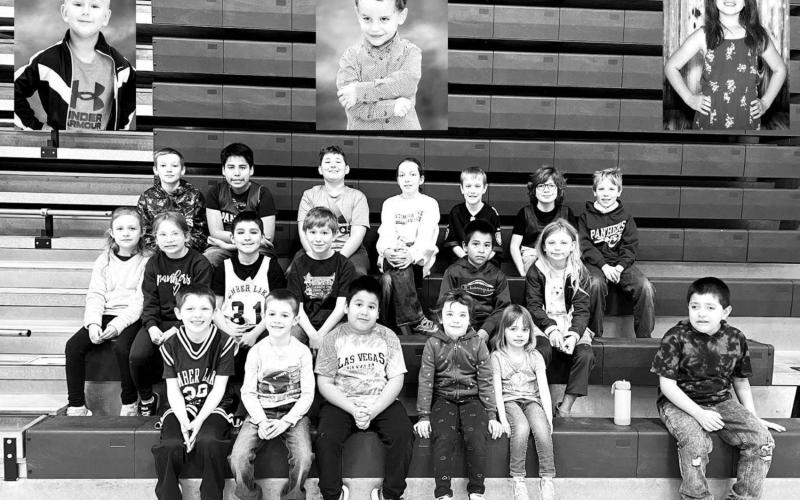 Good Panthers for February at Timber Lake Elementary are recognized from demonstrating