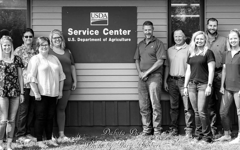 Corson County USDA Staff at McIntosh