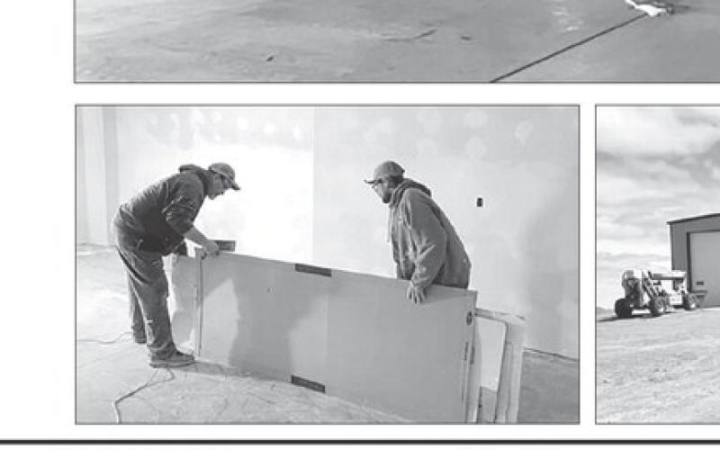 Construction progressing on new county highway shop
