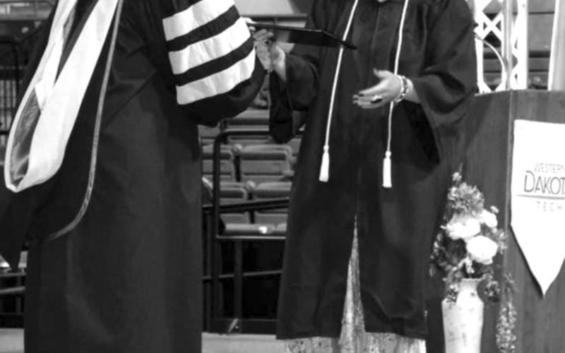 Taylor earns degree