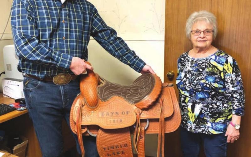 Vintage saddle