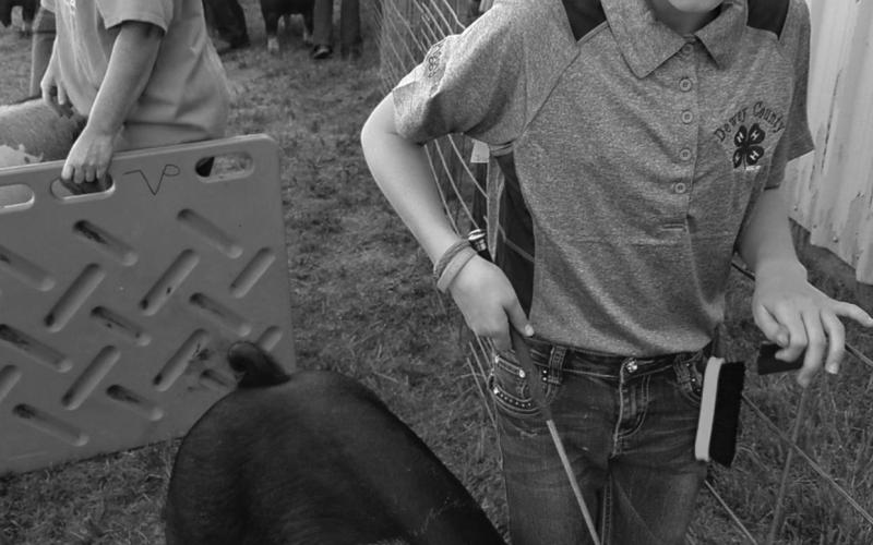 Josie Boldt was the Grand Champion in the Beginner’s Round Robin Showmanship judging.