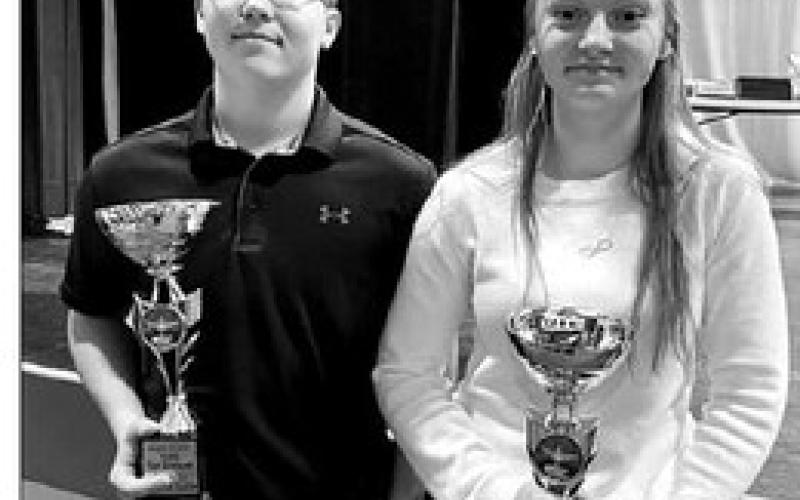 Top Sophomores Gabe Keller and Jordan Jones