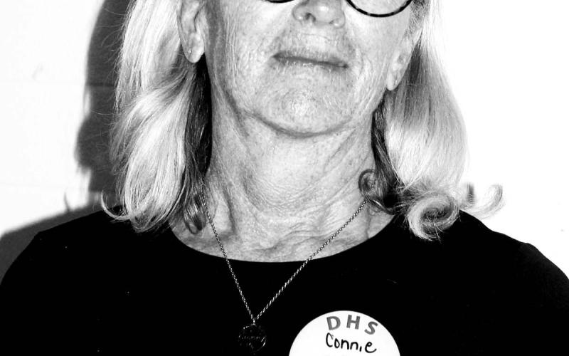 DHS 1974: Connie (Bachand) Menzel was the only one from the DHS Class of 1974 to come to the program.