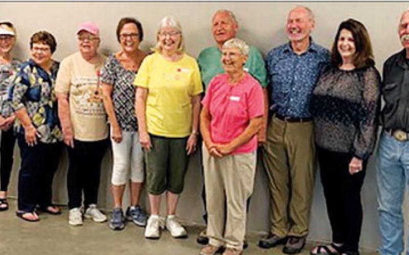The TLHS Class of 1968 celebrated their 55th year reunion. L-R are Pat Reum Frankfurth, Jane Schweitzer Johnson, Sharon Sandquist Thompson,
