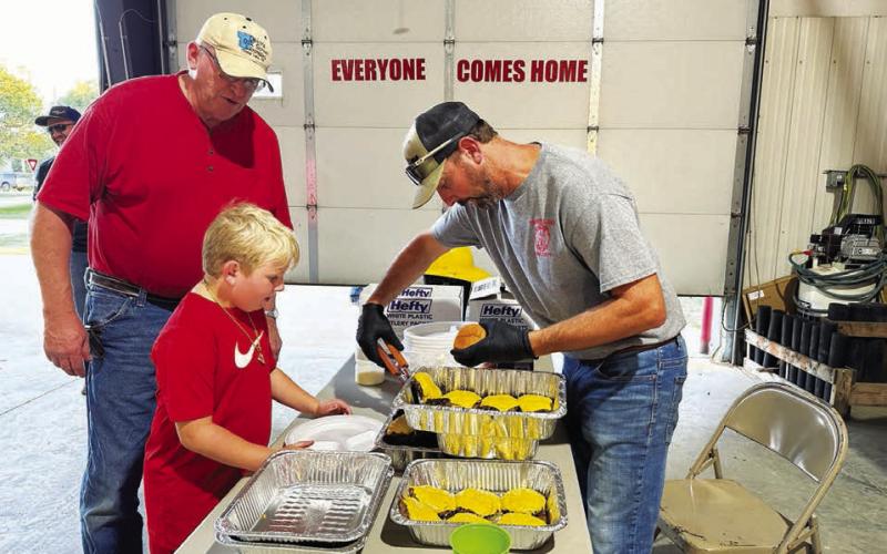 Timber Lake Volunteer Firemen serve