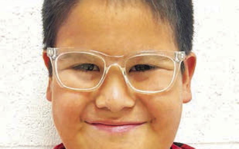 Jeremiah Mellette, son of JoAnn Ducheneaux and Ellissa Mellette “Buy a really big turkey at the grocery store and you bake it in your stove for a couple of minutes at 100 degrees. You have to be careful though because turkeys don’t like to be burned. When it starts to smell really good that means it’s done.”