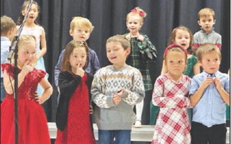 Kindergarteners (above)
