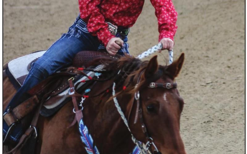 Heck wins barrels at River Region rodeo